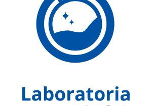 Zdjęcie przedstawia logo programu Laboratoria Przyszłości