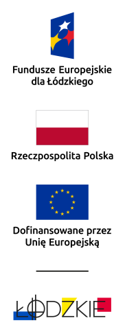 Logo funduszy europejskich dla województwa łódzkiego