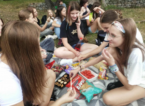 Piknik 7b na rozpoczęcie roku szkolnego