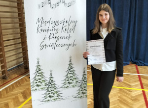 Wyróżnienie w konkursie muzycznym