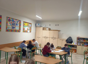 Prace klasy 5b inspirowane lekturą "Opowieści z Narni"