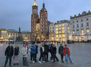 Dzień drugi wycieczki klas 2b i 3b - Kraków